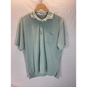 GenTeal Polo Shirt Mens Size L Golf Performance Outdoor 100% Pima‎ Cotton